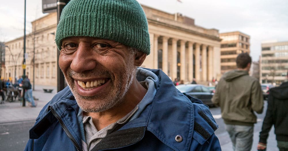 Homeless, mentally ill man